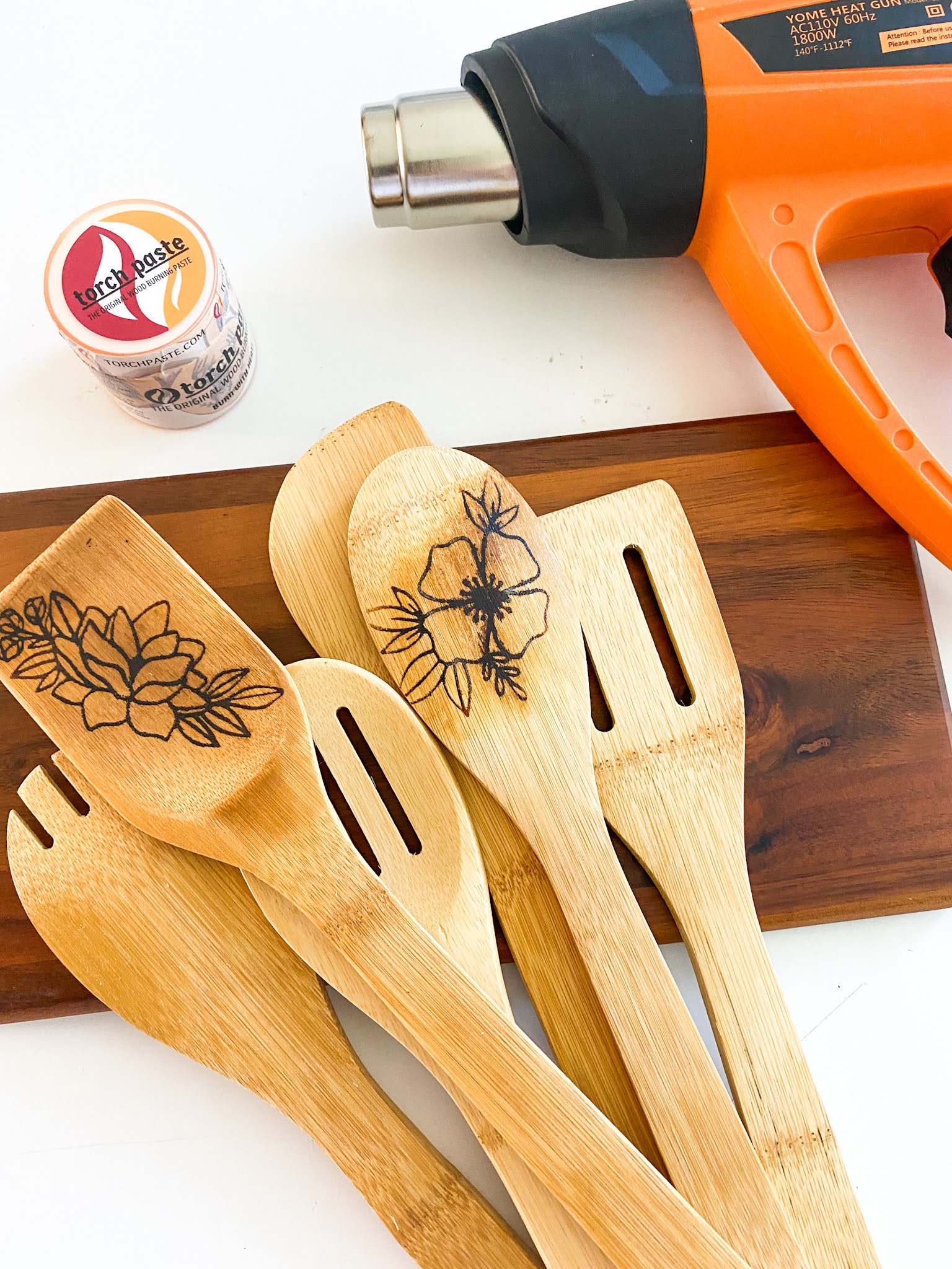 How to Wood Burn Wooden Spoons (and Make Them Food Safe